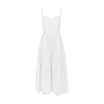 Chic White Slip Dress